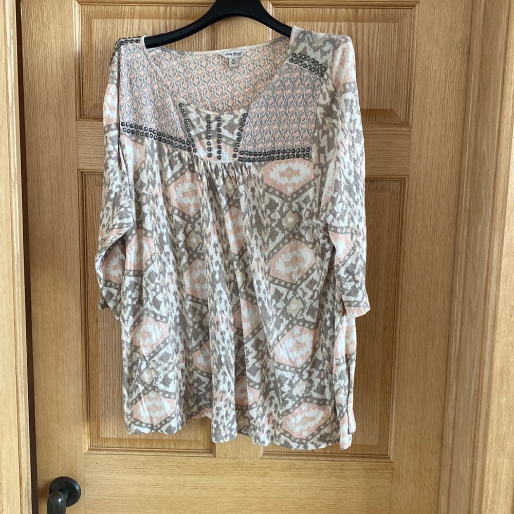 Plus size Lucky Brand tunic